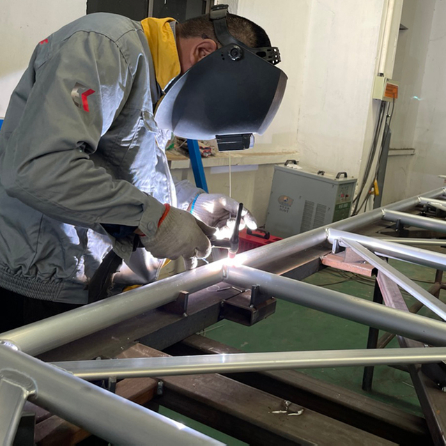 haz de aluminio
