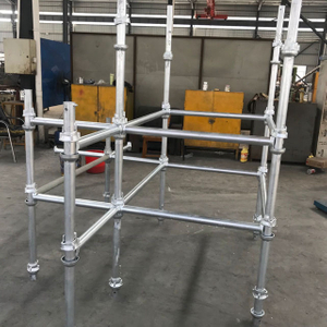 Sistema de andamio galvanizado vertical