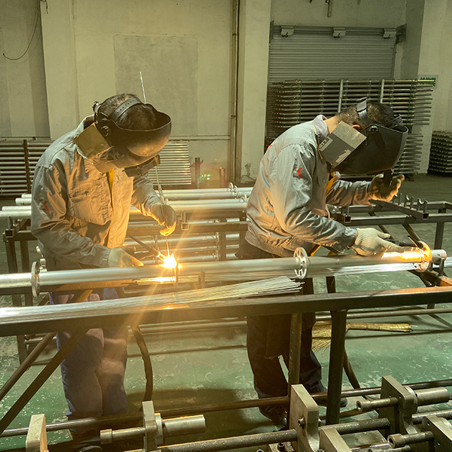 haz de aluminio