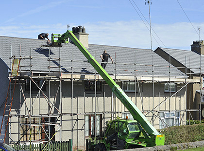 Reparación de la casa