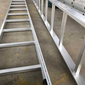 Andamio de aluminio escaleras de plegamiento multipropósito