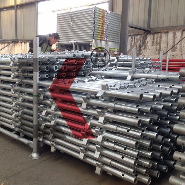 Sistema de andamio kwikstage estándar vertical galvanizado