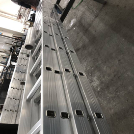 4M Construcción de aluminio Edificio de andamio recto