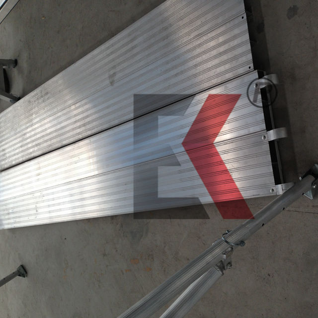Plataformas de aluminio del metal del andamio del tablón del andamio y tableros de paseo en venta
