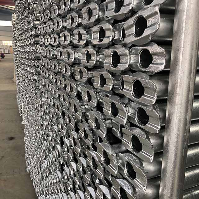 0,9 m Sistema horizontal de andamio galvanizado