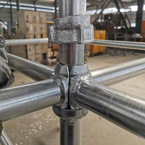 Pasos de instalación de andamios de cuplock